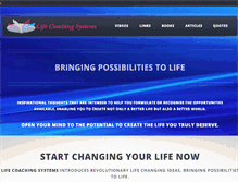 Tablet Screenshot of lifecoachingsystems.com